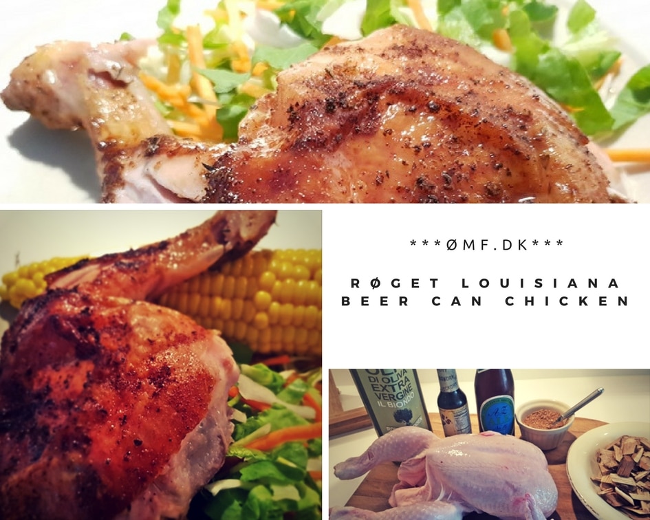 Røget Louisiana Beer Can Chicken
