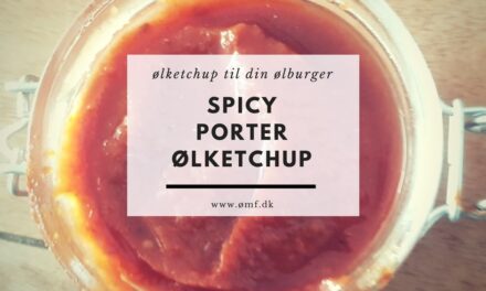 Spicy Porter Ølketchup