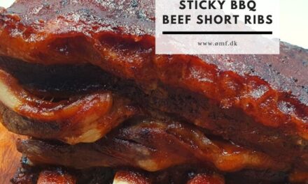 Sticky BBQ Beef short ribs