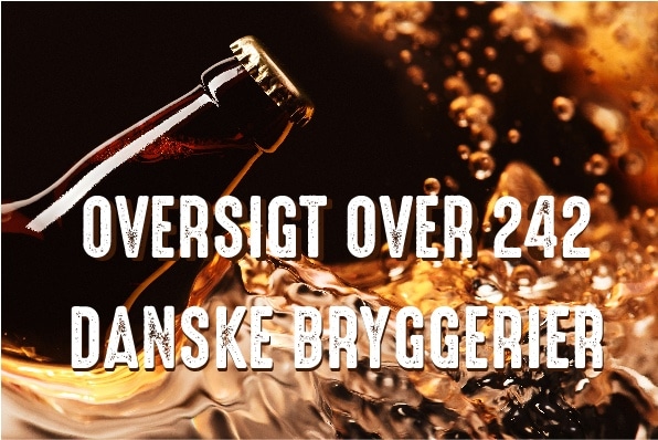 242 Bryggerier i Danmark Per 1. SEPt 2020