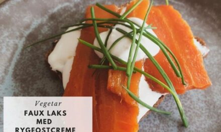 Faux laks med rygeostcreme