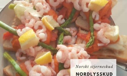 Nordlysskud – Luksus smørrebrød Med Klipfisk og Ørred